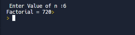 C Program to Find Factorial of a Number Using Recursion